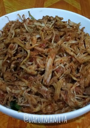 Foto resep Ayam suwir bumbu pedas
