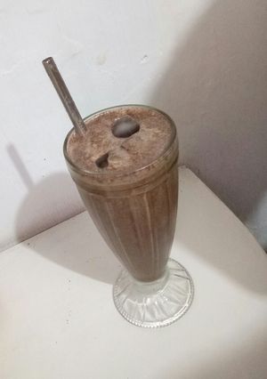 Foto resep Cake Shake (Sisa Birthday cake) feat. Luwak White Coffee