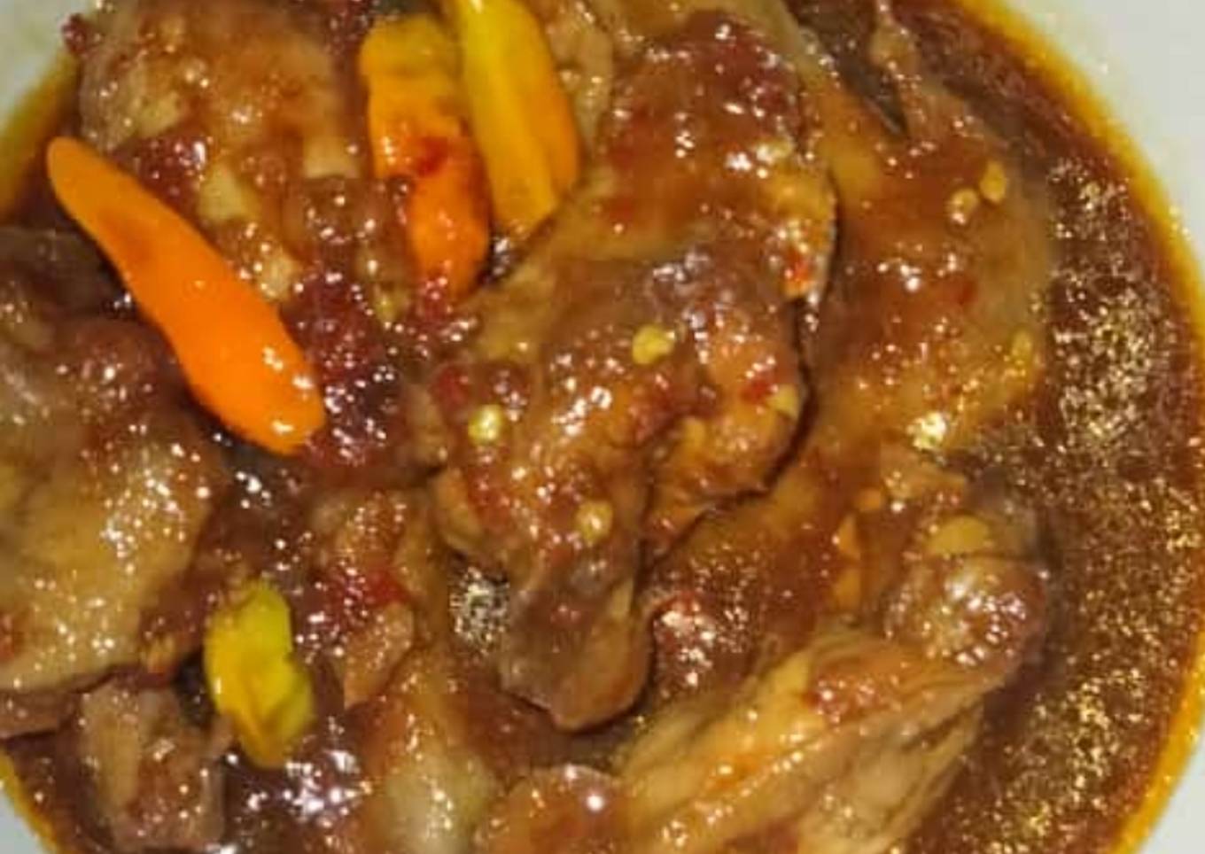 Rica-rica ayam kecap