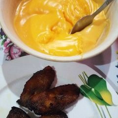A picture of Fried ripe plantain with Custard #teamabuja.