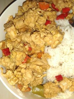 Foto resep Oseng tempe telur pedas manis