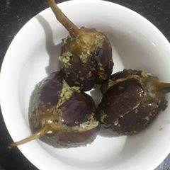 A picture of Baingan bharta.