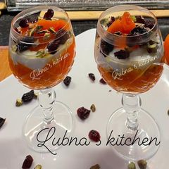 A picture of Persimmon Yogurt Parfaits:.