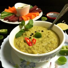 Green Peri Peri Sauce A picture of Green Peri Peri Sauce.