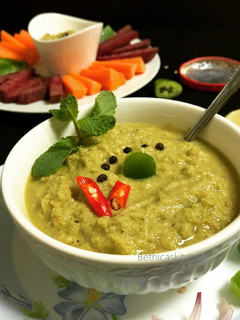 A picture of Green Peri Peri Sauce.