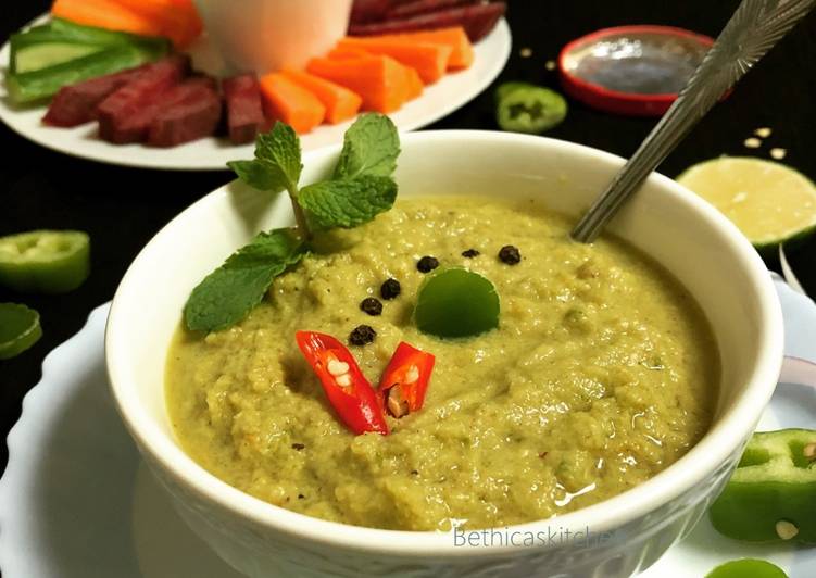 Steps to Make Favorite Green Peri Peri Sauce