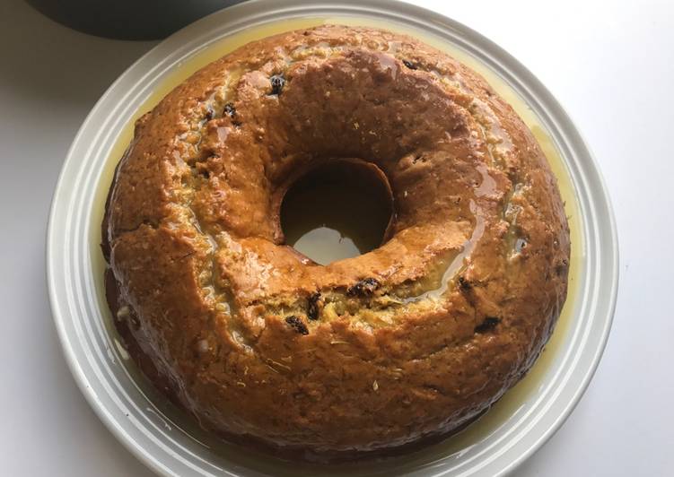 Easiest Way to Prepare Ultimate Citrus Raisins Breakfast Cake