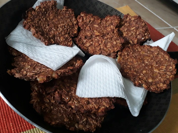 Recipe Healthy banana choco oatmeal cookies #cookiescontest which So Delicious