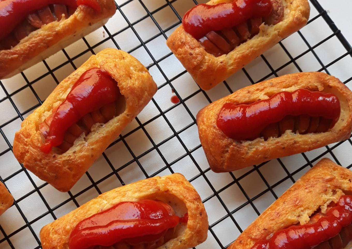 ☆Mini Cakes Hotdog☆