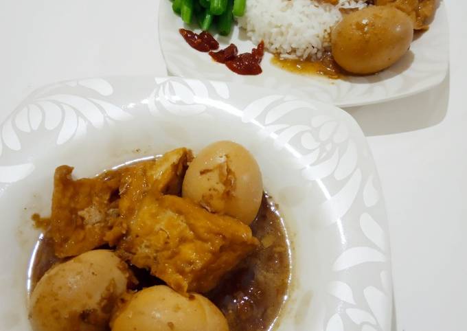 Semur Telur Tahu