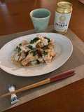 Pollo alla salsa di soia con basilico di Makiko