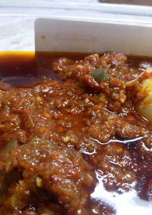 A picture of Ayamase sauce.