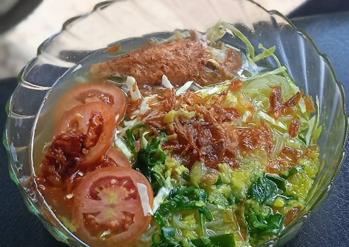 Recipe: Delicious Bihun Kuah Soto