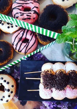 Foto resep Donat lagi,, sukses ada white ring