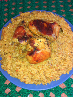 Una foto de Arroz con pollo 🍗