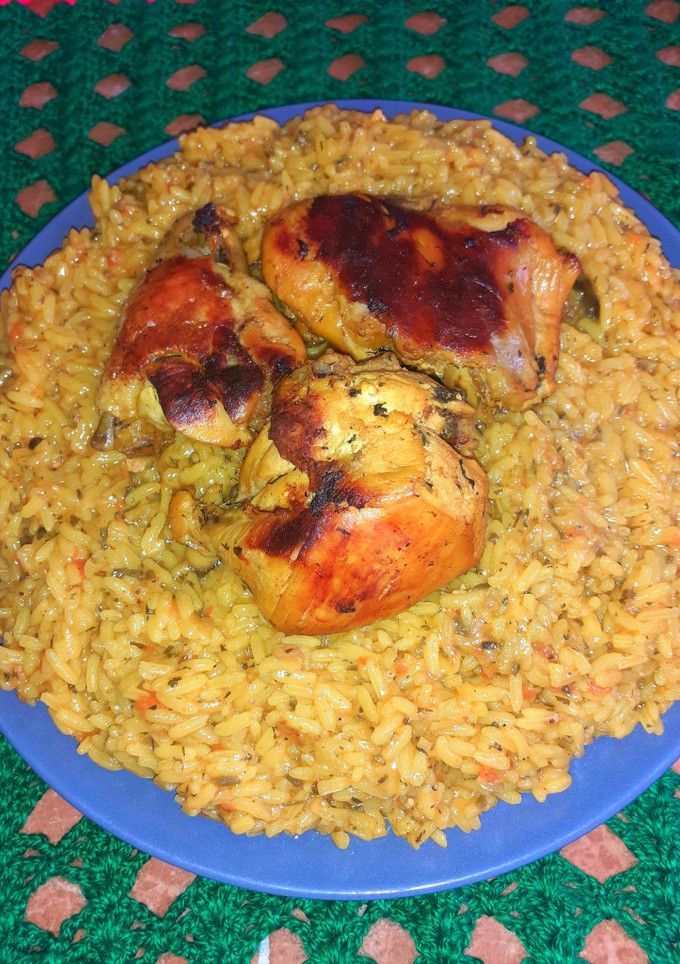 Una foto de Arroz con pollo 🍗
