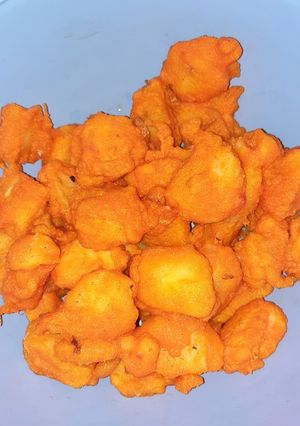 A picture of Viazi karai#themechallenge.