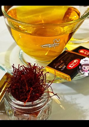 عکسی از دستور دمنوش طلای سرخ