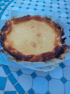 Una foto de Tarta de queso al horno