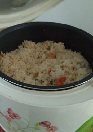 Foto resep Nasi liwet teri medan (rice cooker)