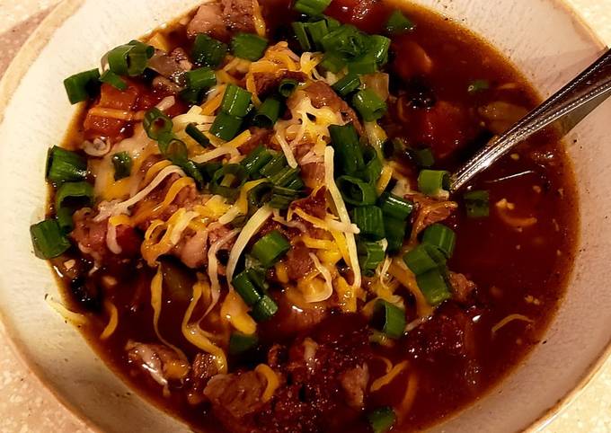 Recipe of Super Quick Homemade Rockin&#39; Bockin&#39; Steak and Black Bean Soup