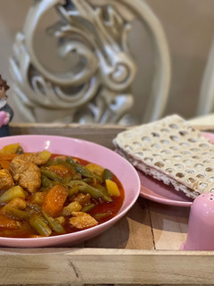 عکسی از دستور خوراک لوبیا سبز