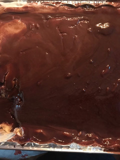 A picture of No Bake Eclair Cake.