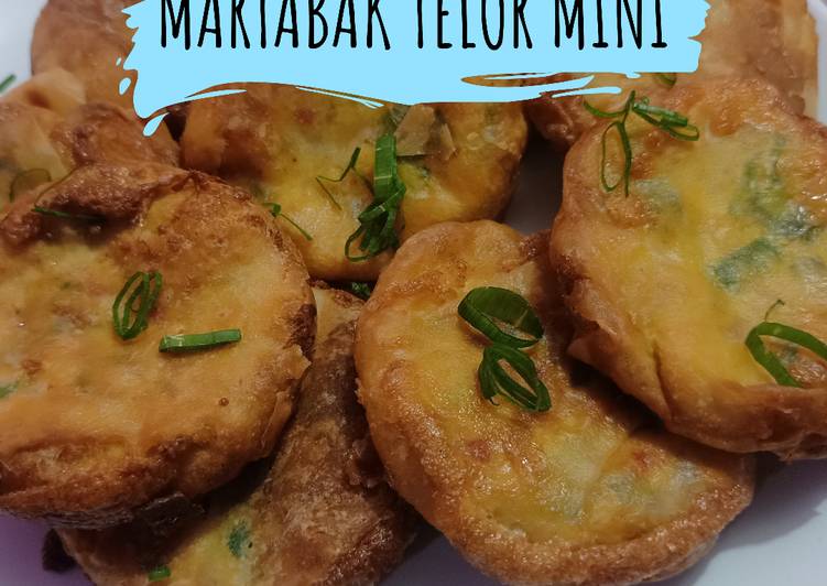 MARTABAK TELOR MINI ala dapur jingga