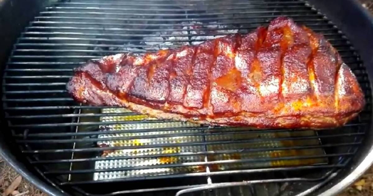 Costillar asado con salsa barbacoa Receta de Maeses Bbq's- Cookpad