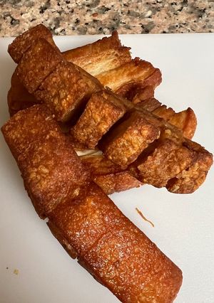 Foto resep Pork belly deep fried (SAMCAN) non halal