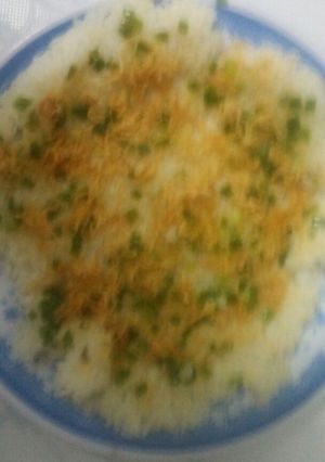 Hình của món Cơm cháy chà bông.