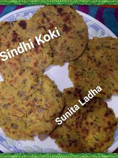 सिंधी कोकी रेसिपी मुख्य फोटो