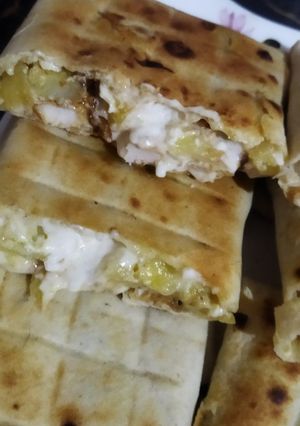 صورة لوصفة طاكوس منزلي بنين بزاف 🤤