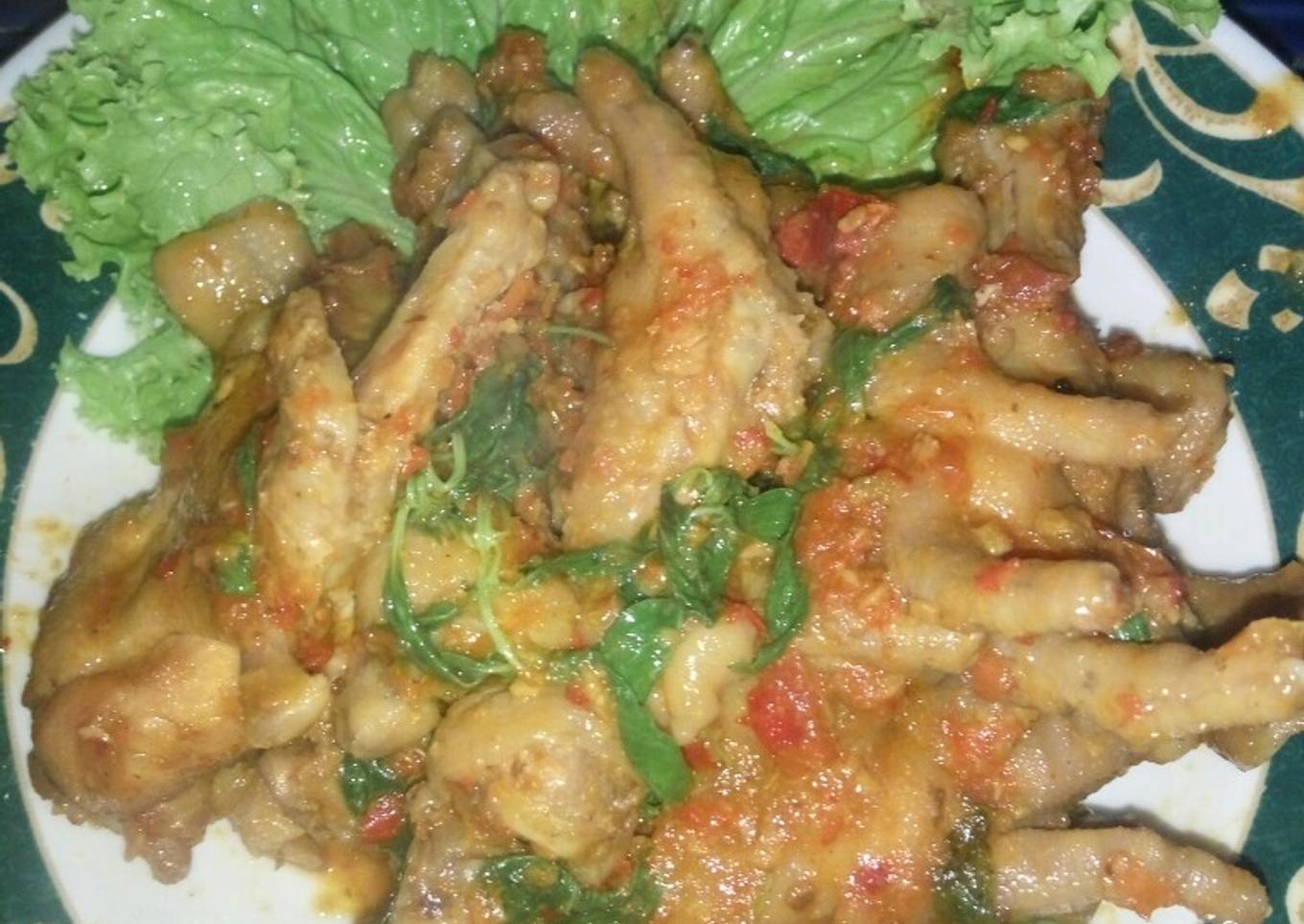04 Rica" Ceker and the wings Chiken