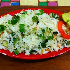 A picture of Lemon rice.