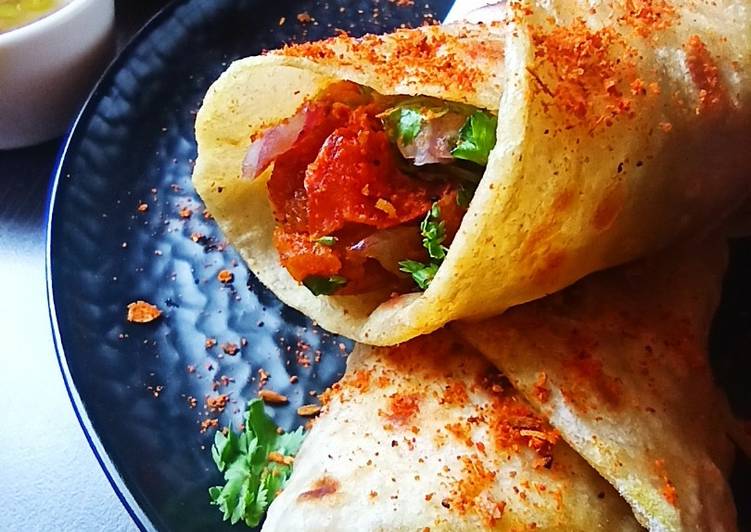 Recipe: Perfect Veg frankie