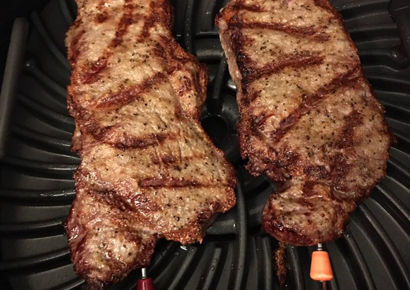 Steps to Make Super Quick Homemade Ninja Foodie Grill - Steak