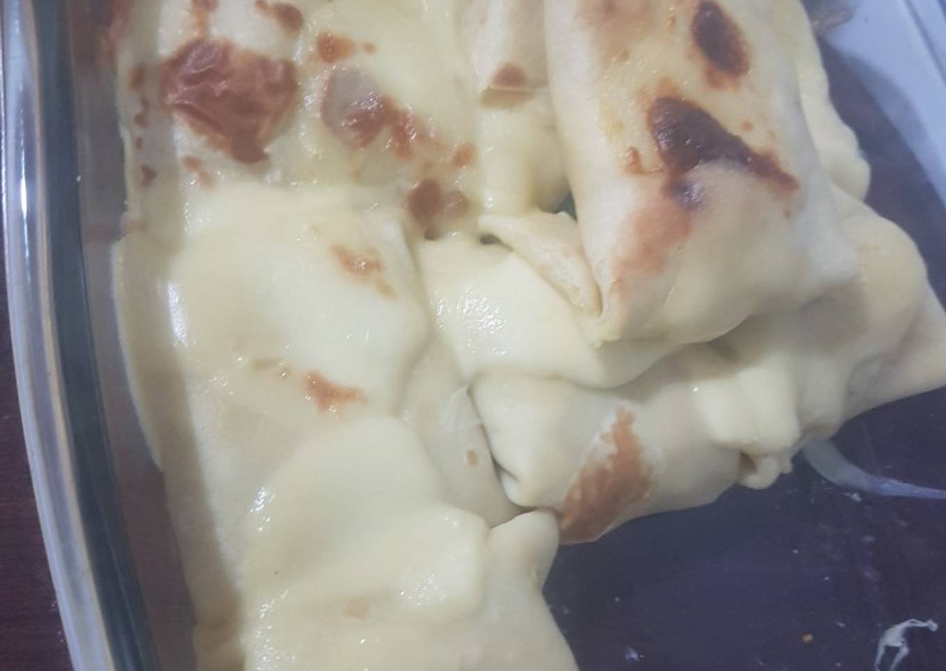 Crepes de pollo