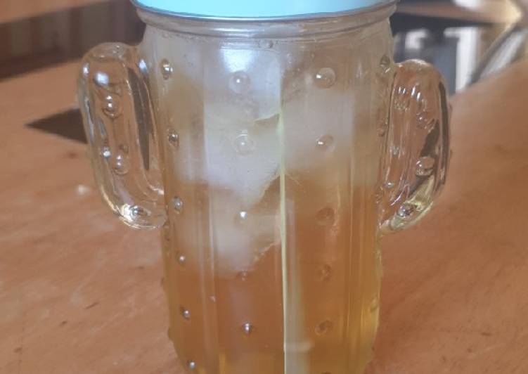 Recipe of Super Quick Homemade Iced sweet green tea