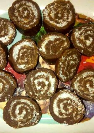 A picture of Chocolaty pinwheel.