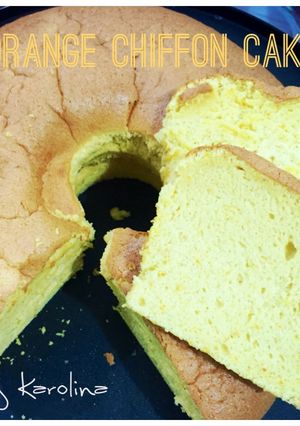 Foto resep Orange Chiffon Cake