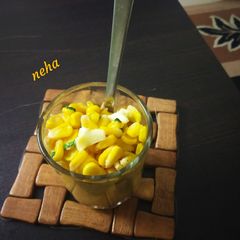 Chatpata butter masala corn A picture of Chatpata butter masala corn.