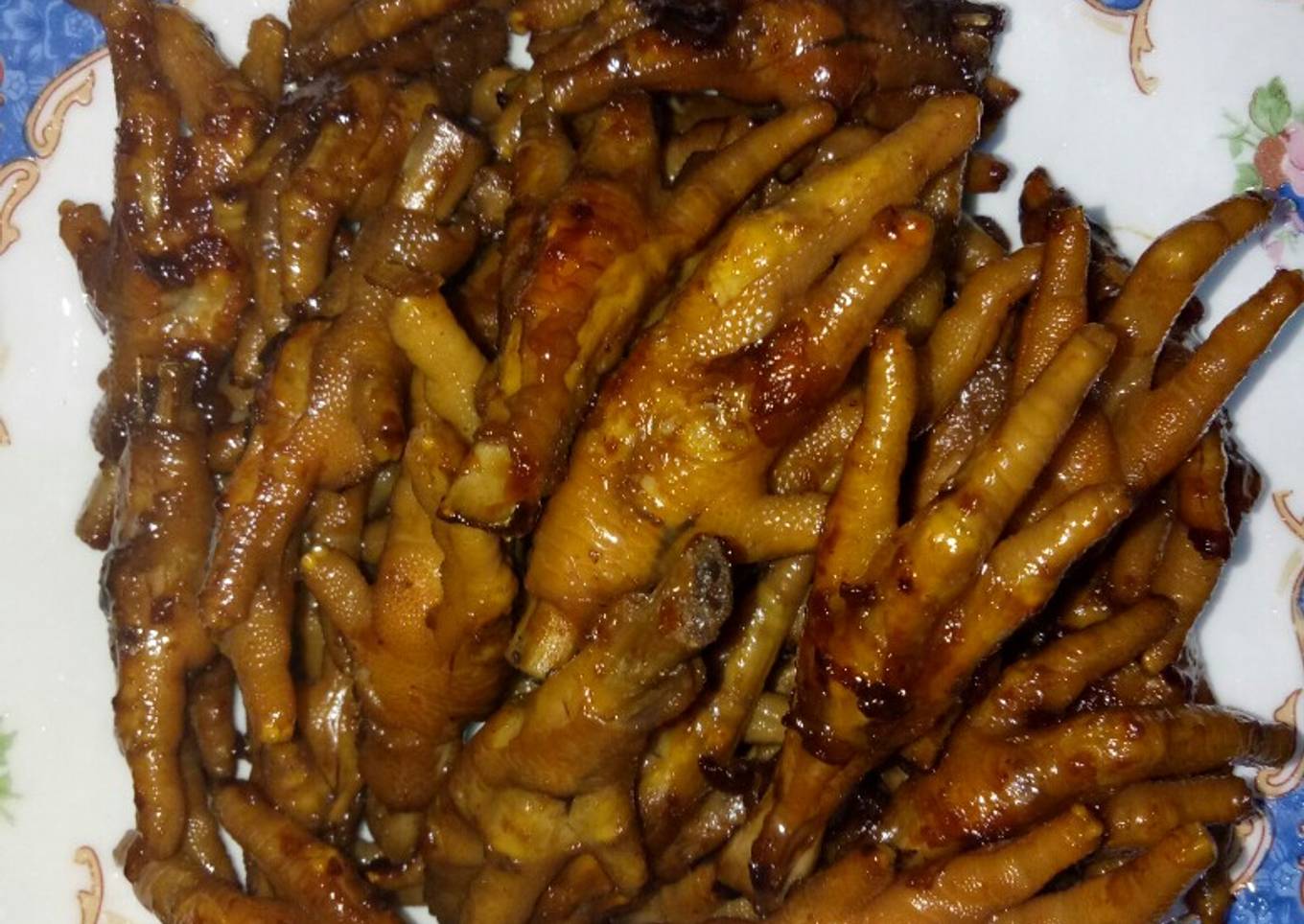 Ceker Panggang Bumbu Kecap