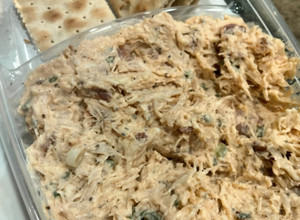 A picture of Chicken Salad Dip with Bacon & Green Onion!.