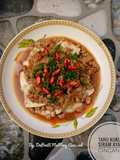 Tahu Kukus Siram Ayam Cincang