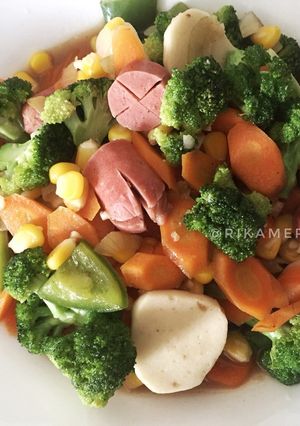 Foto resep Capcay tiram