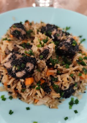 Une photo de Saumon croustillant au sésame