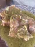 Espinazo en salsa verde