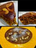Cardamom flavoured eggless wheat flour- jaggery cake