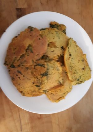 A picture of Savoury Vegetable Pancake.